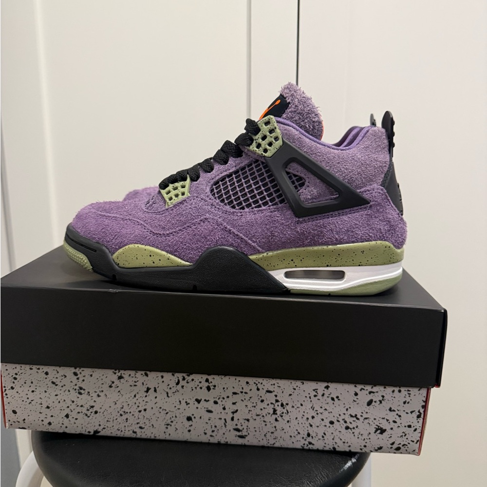 Jordan 4 Canyon Purple